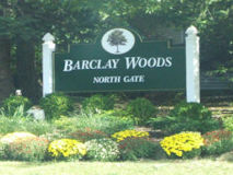 Barclay Woods Sign in Brielle