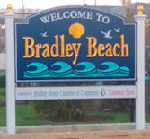 Bradley Beach Welcome Sign