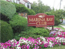 Marina Bay Club Sign Long Branch