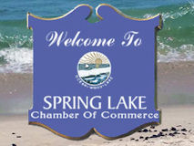 Spring Lake Welcome Sign