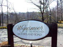 Wyndmoor in Highlands Sign